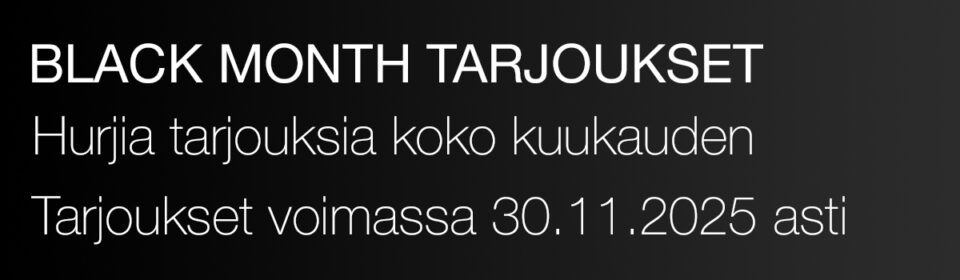 BLACK MONTH TARJOUKSET