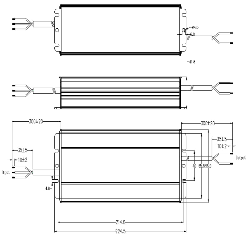LED transformer for LED strip