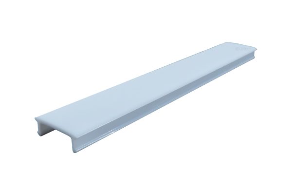 Opaali kansi LED-alumiiniprofiiliin 1708 / 1715 – 2m