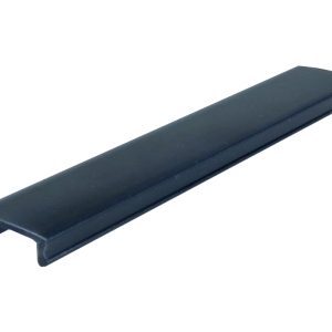Musta savukansi LED-alumiiniprofiiliin 1708 / 1715 – 2m