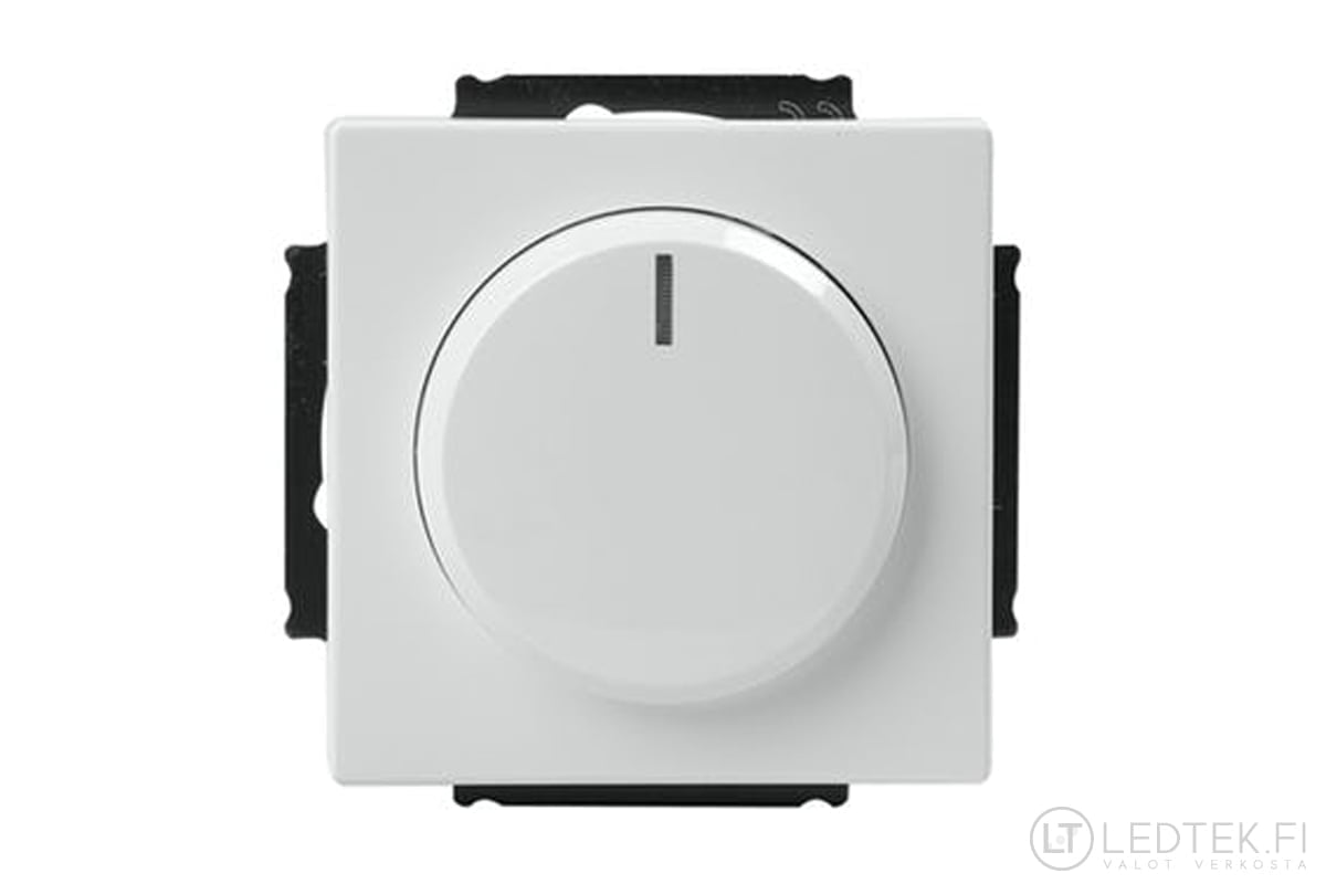 Light Dimmer Impressivo LED 2-100VA RL UPK Knob White - ABB
