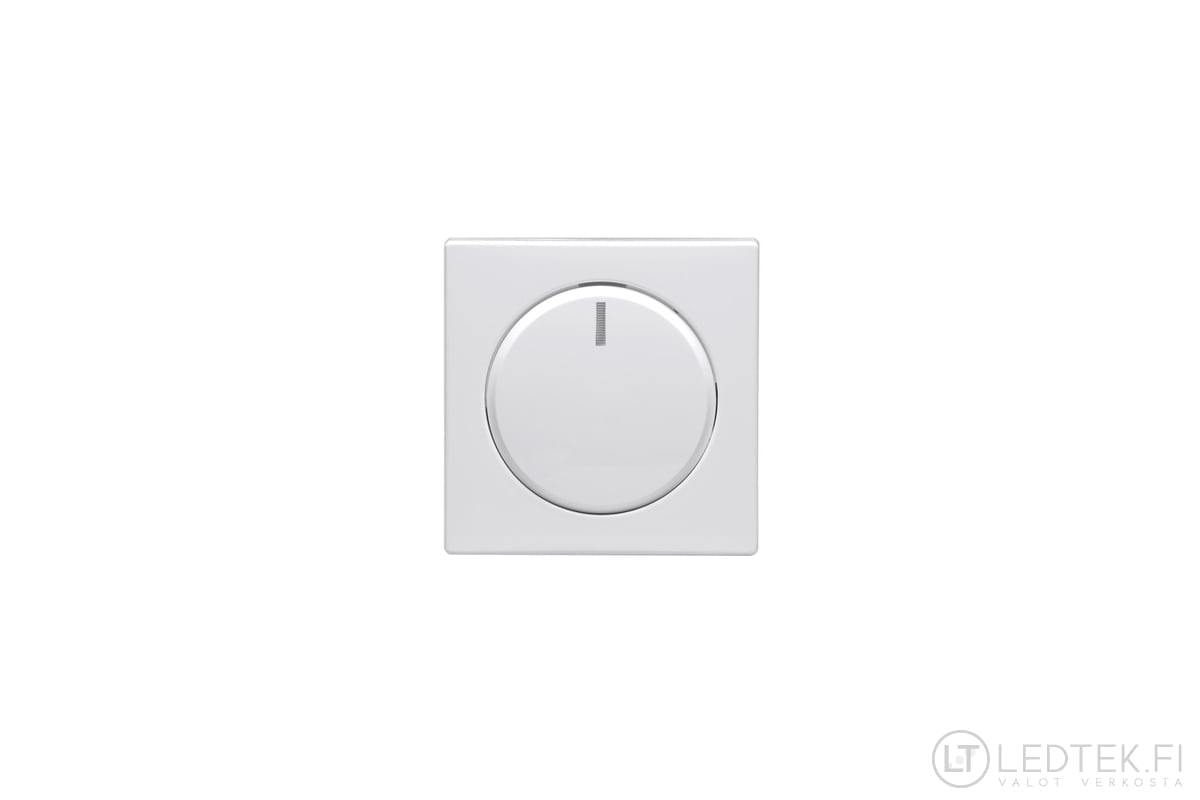 Impressivo Light Dimmer Center Plate - White