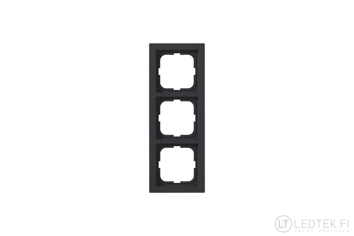 Impressivo Cover Plate 3Part/IP21/85MM - Matte Black