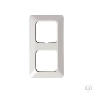 Jussi Cover Plate 2Slot/IP21/85MM - White