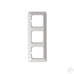 Jussi Cover Plate 3Slot/IP21/85MM - White