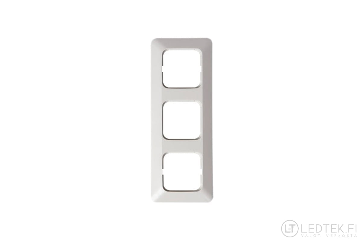 Jussi Cover Plate 3Slot/IP21/85MM - White