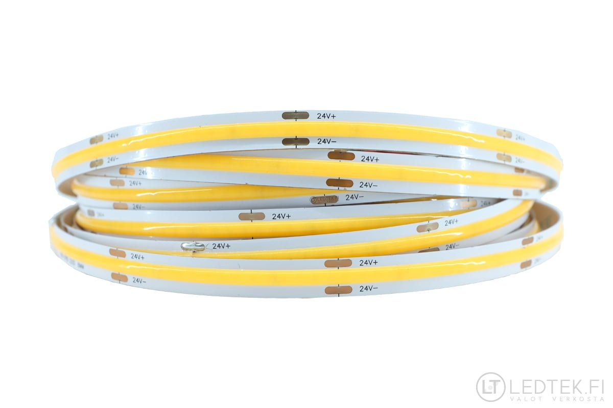 CRI90 COB LED Strip 3000K 4.5W 24V