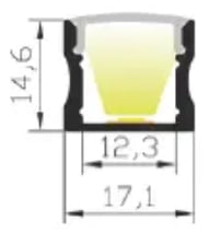 LED-alumiiniprofiili