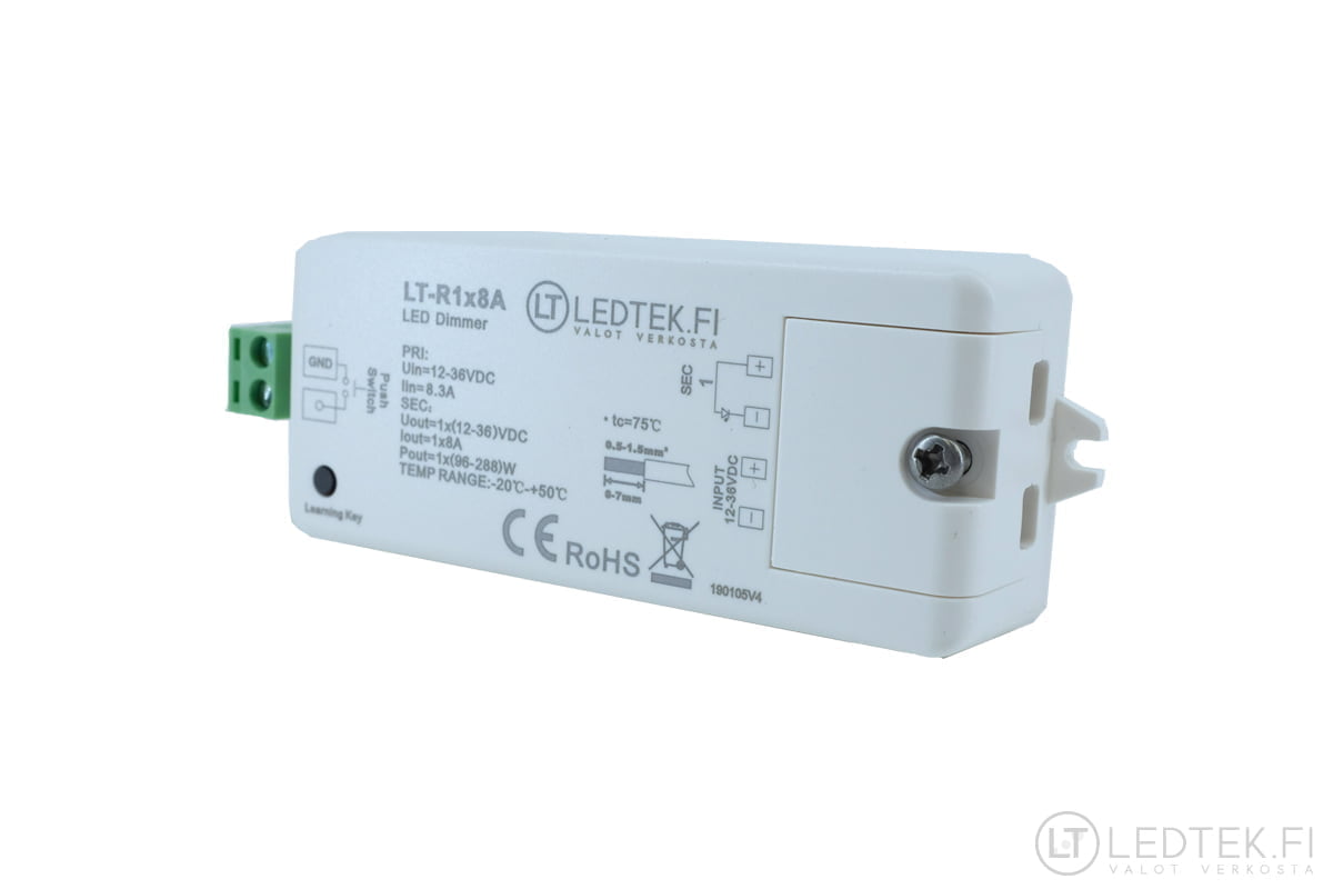 RF receiver 1x8A