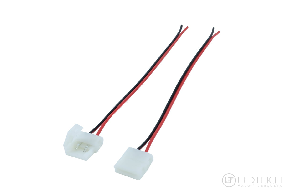 LED strip 1-end connector 10 mm 5 pcs