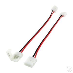LED strip 2-end connector 8 mm 10 pieces