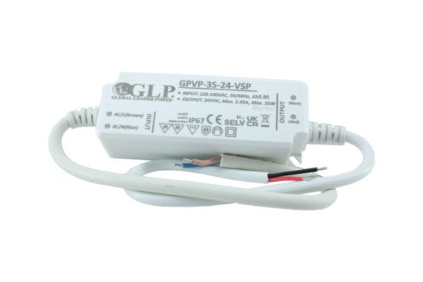 GLP VSP LED-muuntaja 35W 24V – IP67