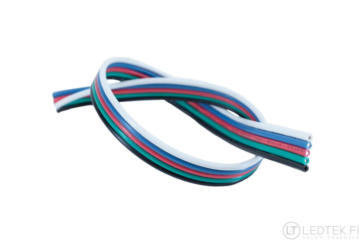 LED Installation Cable RGBW 5x0,50