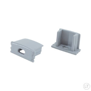 LED Aluminum Profile 1707 Endpiece (Hole) 5 Pcs