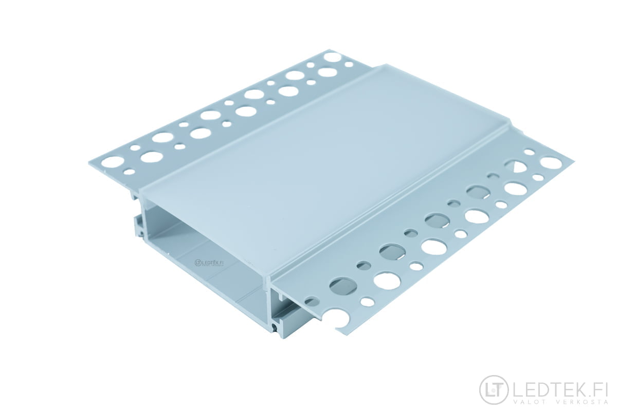LED Aluminum Profile 9818 2m Drywall With Flange