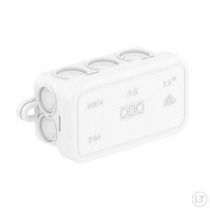Junction box OBO A 6 HF RW PE 2,5mm2 IP54 VA