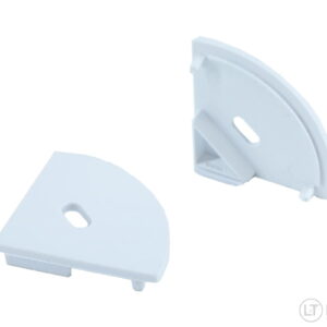 LED Aluminum Profile 3030 Endpiece (Hole) 5 pcs White