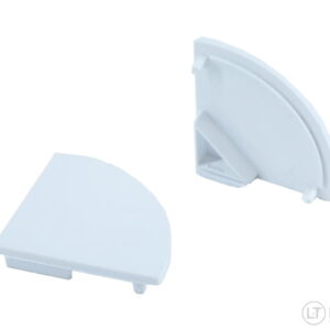 LED Aluminum Profile 3030 Solid Endpiece 5 pcs White