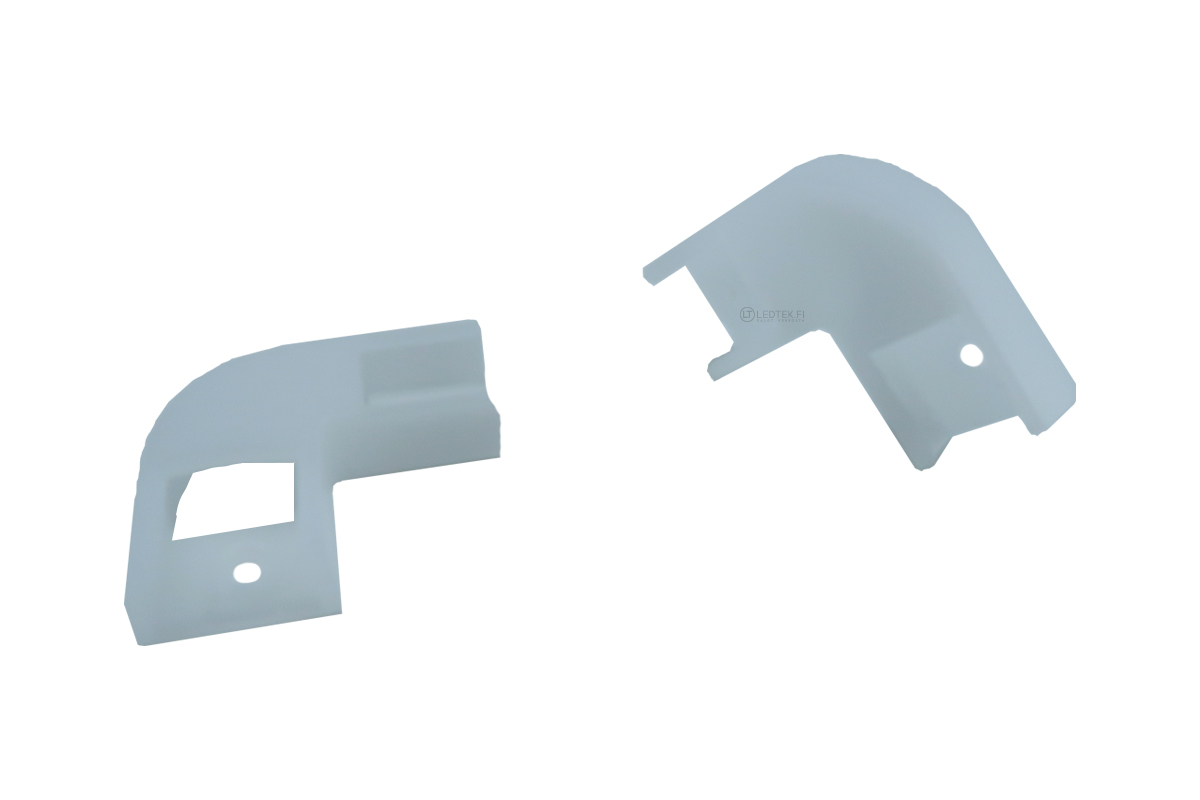 LED-alumiiniprofiilin kulmapala muovi