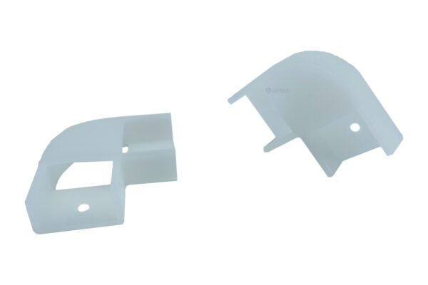 LED-alumiiniprofiilin kulmapala muovi