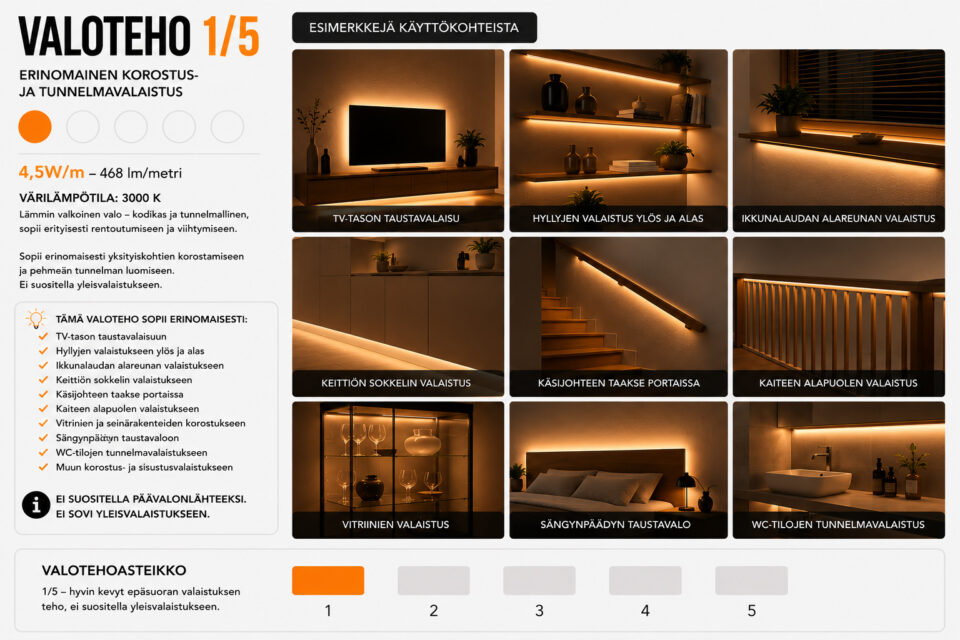 Ledtek COB LED-nauha