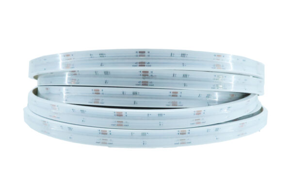 Ledtek RGB LED-nauha 24V IP65 suojauksella 10 m rulla