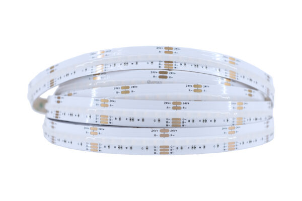 RGBW COB LED-nauha. Himmennettävä monikäyttöinen LED-nauha.