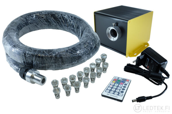 LED-tähtitaivas RGBW PE16 kuituvalo