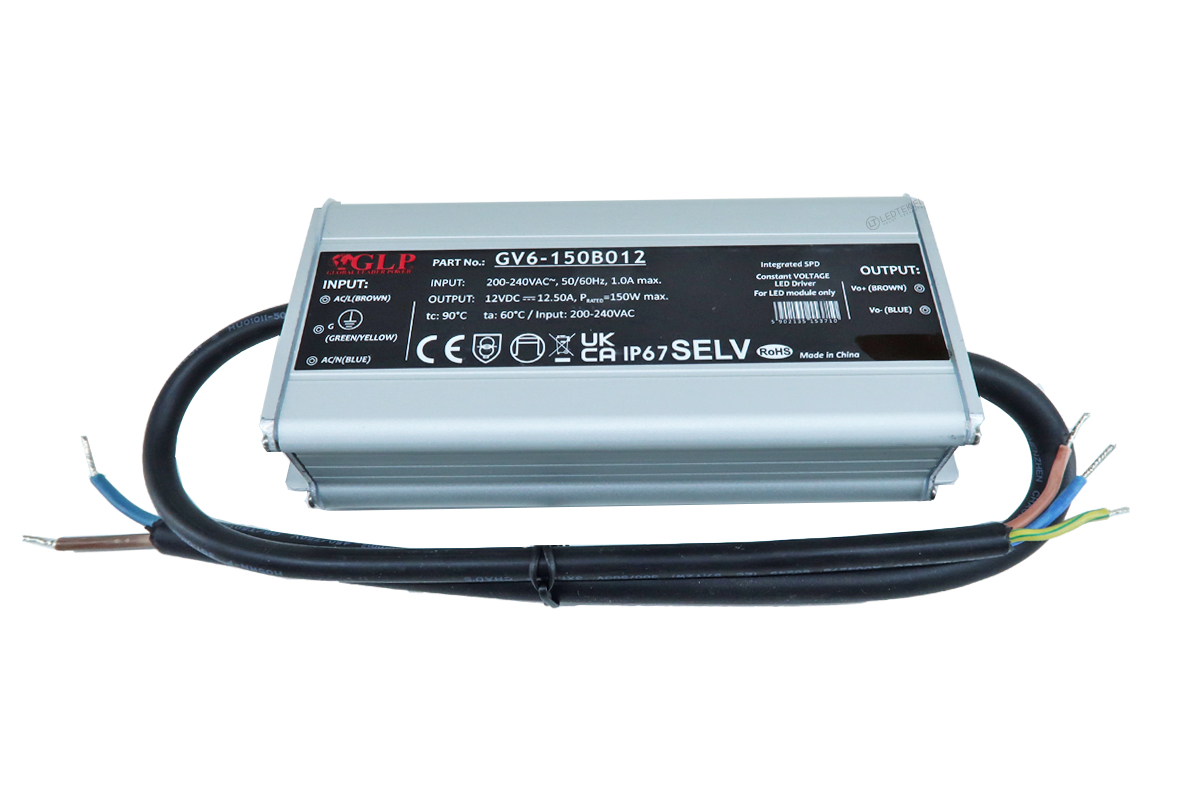 LEDTEK LED-muuntaja 150W 12V