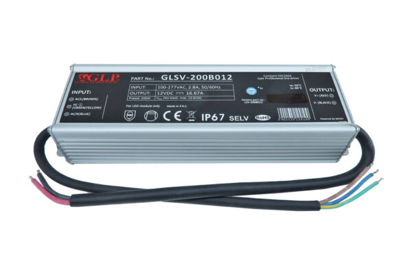 LEDTEK LED-muuntaja 200W 12V