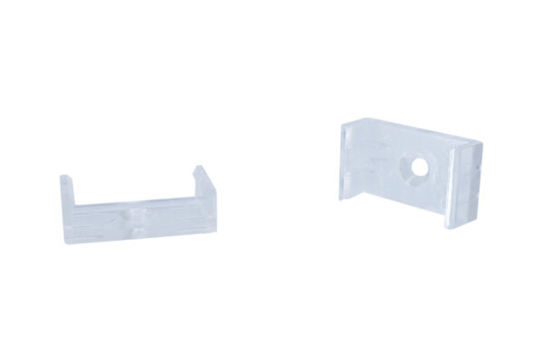 LED-alumiiniprofiilin kirkas kannake. Soveltuu 2310 profiilille.