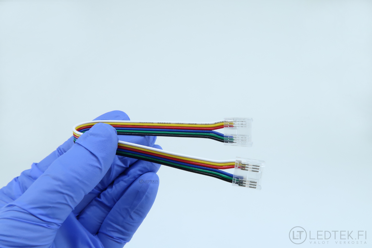 COB RGB CCT LED-nauhan liitin
