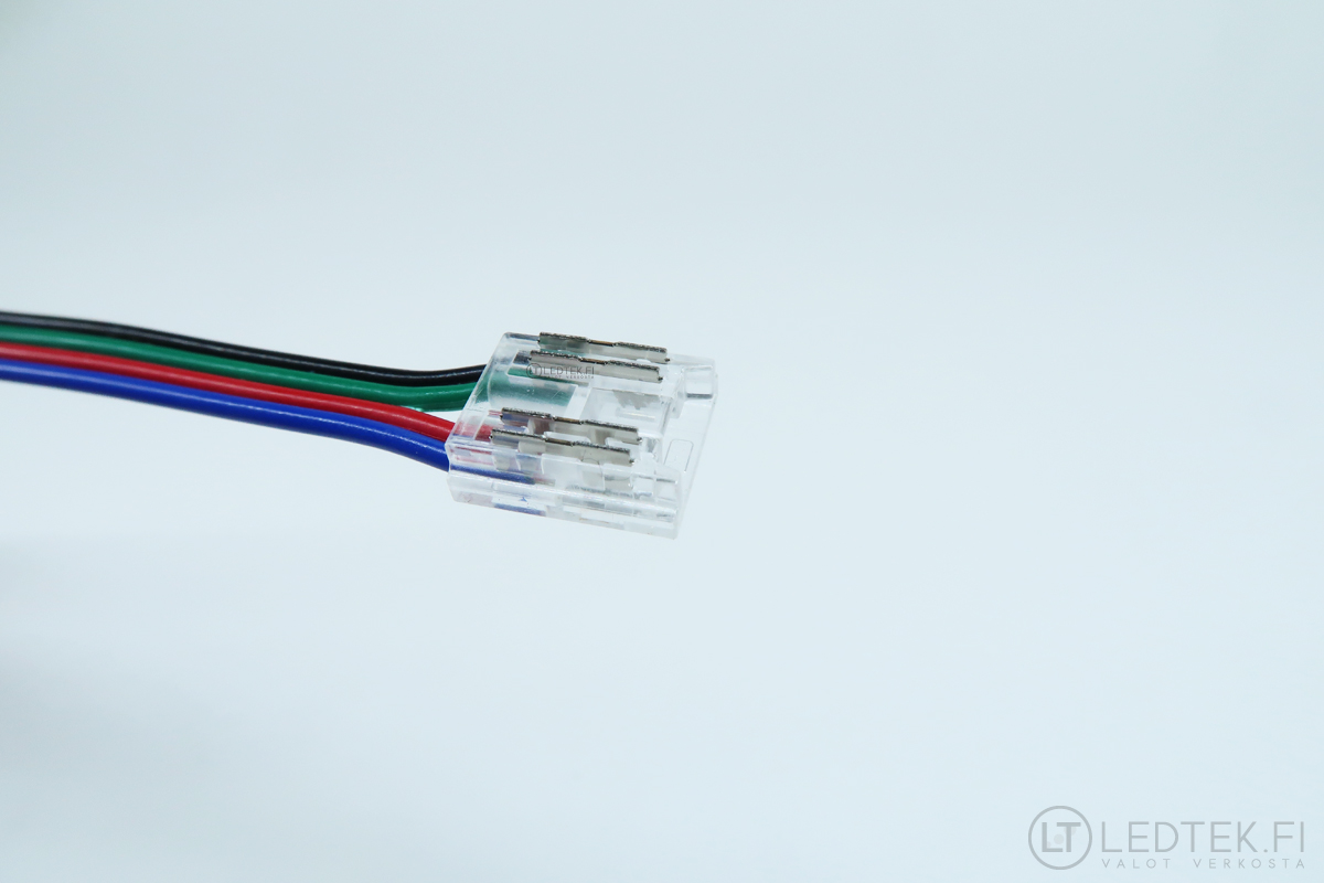 COB RGB LED-nauhan liitin