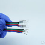 COB RGB LED-nauhan liitin