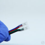 COB RGB LED-nauhan liitin