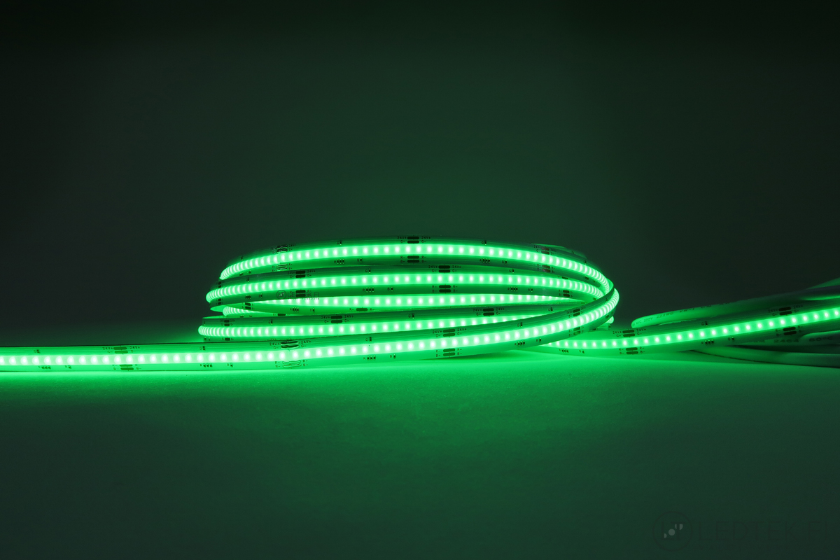 RGB COB LED-nauha 15W 24V IP20 10 m