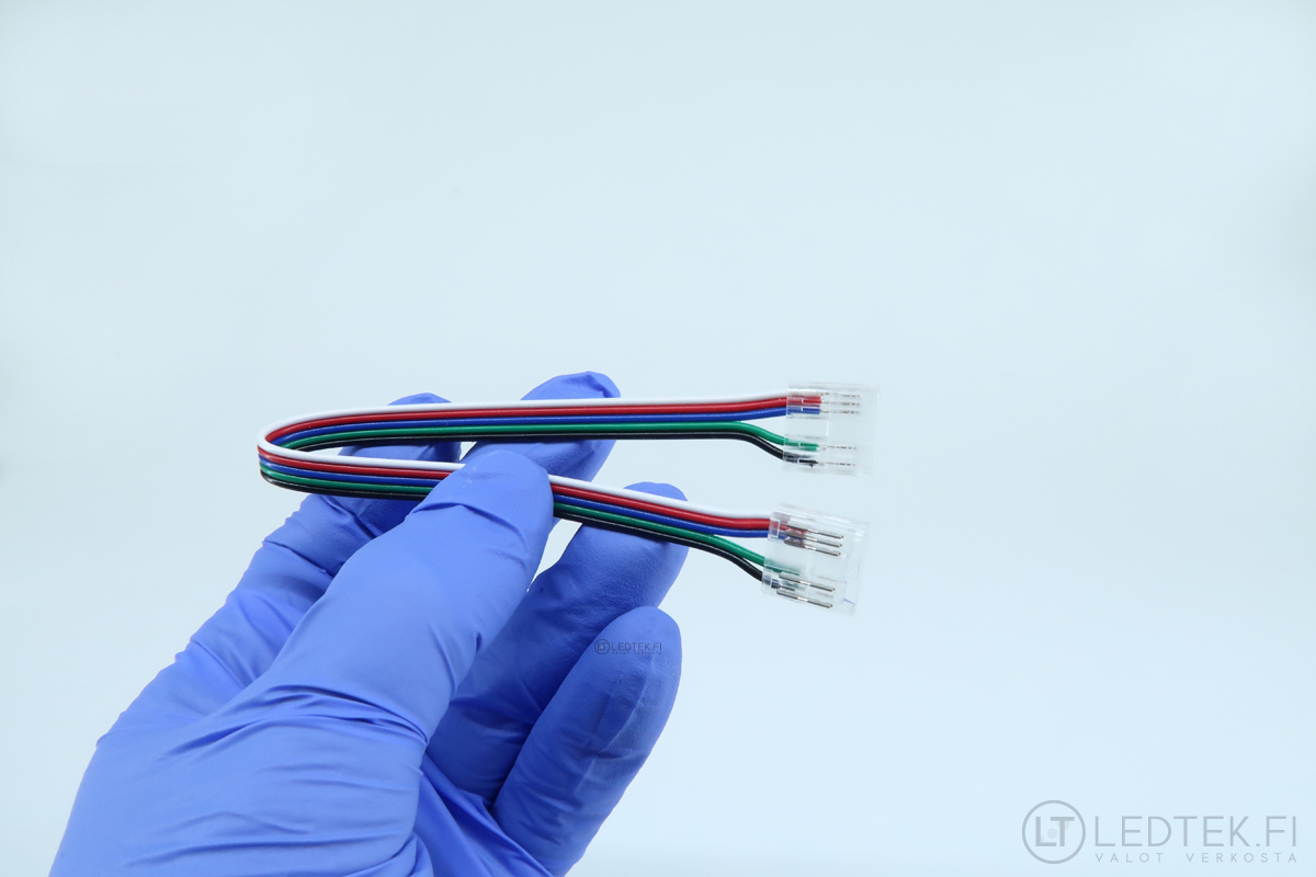 COB RGBW LED-nauhan liitin