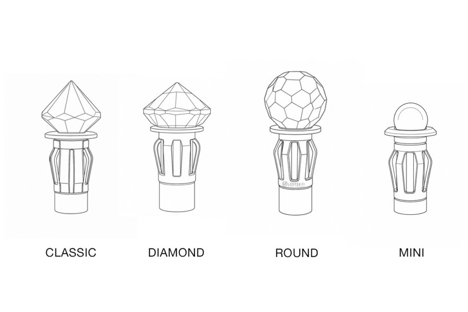 LEDTEK LED fiberlight crystals